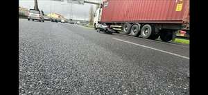 Real photo I took a few seconds after the accident